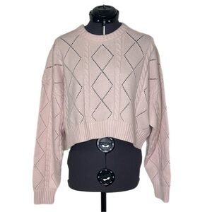 Aritzia Sunday Best Peggy Cropped Sweater